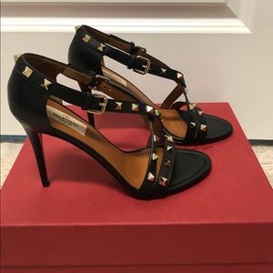Valentino Rockstud Strappy Sandals